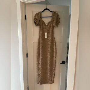 Textured Maxi Dress